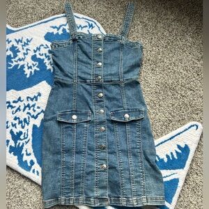 Blue Denim Dress Size Small Brand New with Tags